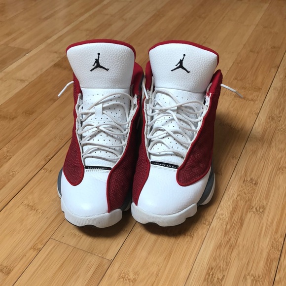 Jordan 13 'Red Flint' Used, Good Condition Original Lacing